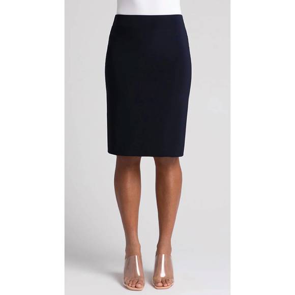 NEW SYMPLI tube midi skirt in black - Picture 1 of 2